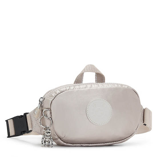 Kipling Alys Metallic Bel Çantası Bej Rengi | TR 2215LI